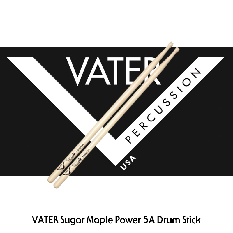 [★드럼채널★] Vater Sugar Maple Power 5A / VSMP5AW